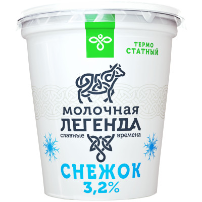 Снежок Молочная Легенда сладкий 3.2%, 330мл