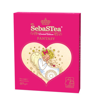 Чай Sebastea Fantasу ассорти розовый в пакетиках, 20х2г