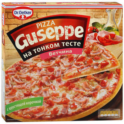 Пицца Dr. Oetker Guseppe с ветчиной, 410г