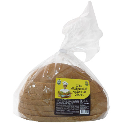 Хлеб Челны-Хлеб Пшеничный нарезанный, 250г