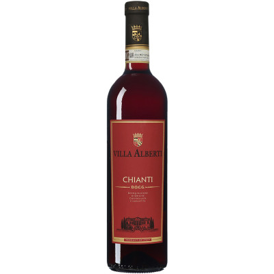 Вино Villa Alberti Chianti DOCG красное сухое 12.5%, 750мл