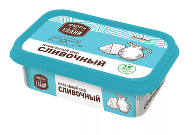Сыр плавленый Продукты из Елани Сливочный 50%, 180г