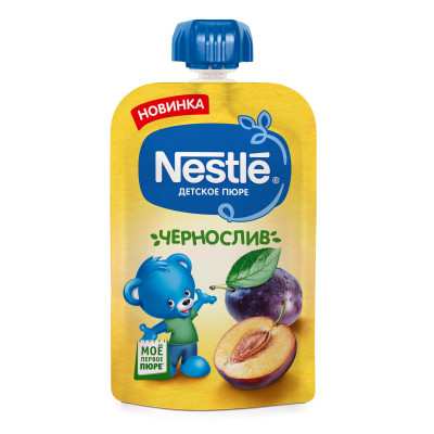 Пюре Nestlé из чернослив с 4 месяцев, 90г