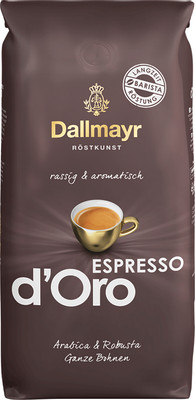 Кофе Dallmayr Espresso d'Oro в зёрнах, 500г