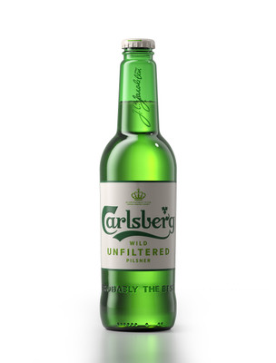 Пиво Carlsberg Вайлд нефильтрованное светлое 4.5%, 440мл