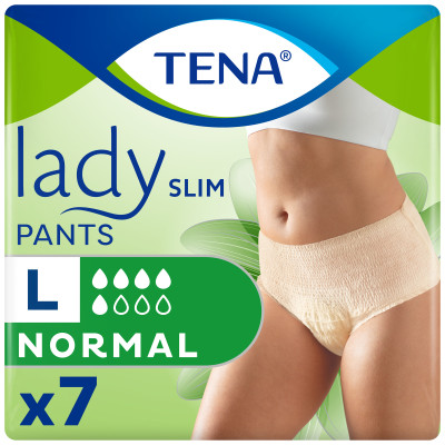 Впитывающие трусы Tena Lady Slim Pants Normal для женщин р.L, 7шт