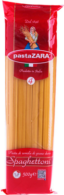 Макароны Pasta Zara Spaghettoni №4, 500г