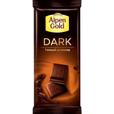 Шоколад тёмный Alpen Gold Классический, 85г