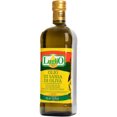 Масло оливковое LugliO Olio di Sansa di Oliva, 1л