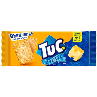 Крекер Tuc Cheezzz с сыром, 100г