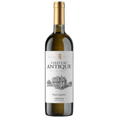 Вино Chateau Antique Sauvignon белое сухое 12%, 750мл