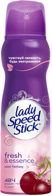 Антиперспирант Lady Speed Stick женский Fresh & Essence Цветок Вишни, 150мл