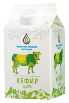 Кефир Чебаркульское Молоко 3.2%, 500мл