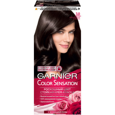 Крем-краска для волос Garnier Color Sensation роскошный каштан 3.0