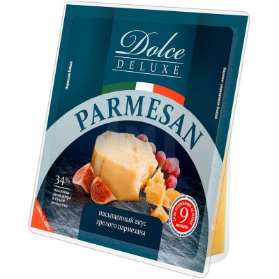 Сыр Пармезан Deluxe 34%, 200г