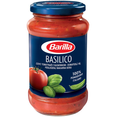 Соус Barilla Basilico томатный с базиликом, 400мл