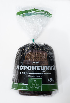 Хлеб Родные Просторы Воронецкий с подсолнечником