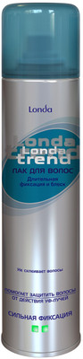 Лак для волос Londa Trend длительная фиксация и блеск сильная фиксация, 250мл