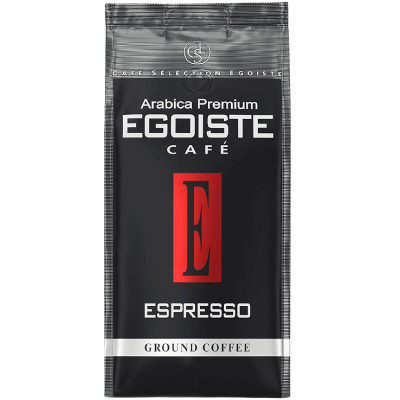 Кофе Egoiste Espresso молотый, 250г