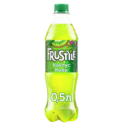 Напиток газированный Frustyle кактус-киви, 500мл