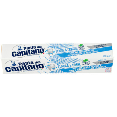 Зубная паста Pasta Del Capitano Plaque Cavities, 75мл