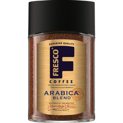 Кофе Fresco Arabica Blend растворимый сублимированный, 100г