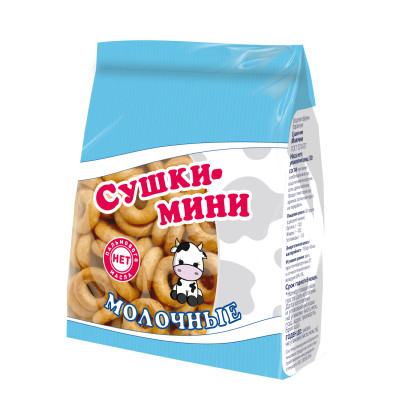 Сушки-мини Невская Сушка Молочные новые, 130г