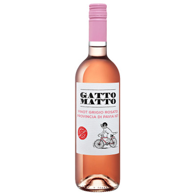 Вино Villa degli Olmi Гатто Матто Пино Гриджо Розато розовое сухое, 750мл