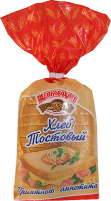 Хлеб Щелковохлеб тостовый нарезка, 240г