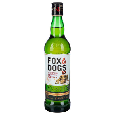 Виски Fox&Dogs 40%, 500мл