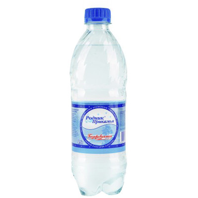 Вода питьевая Родник Прикамья артезианская 1 категория газированная, 500мл