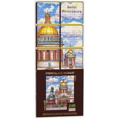 Шоколад горький Империал Санкт-Петербург мозайка 60%, 100г