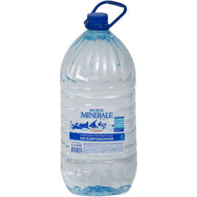 Вода Societe Minerale питьевая негазированная, 5л