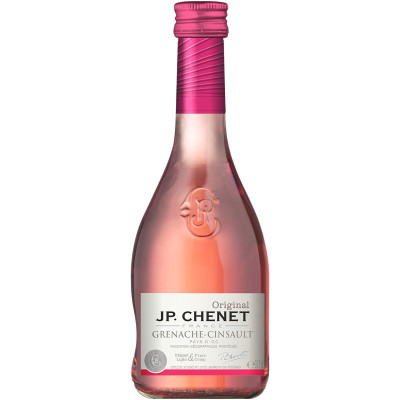 Вино J.P. Chenet Гренаш Сенсо розовое полусухое 12%, 187мл