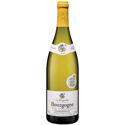 Вино Bourgogne Кот Шалонез белое сухое 13%, 750мл