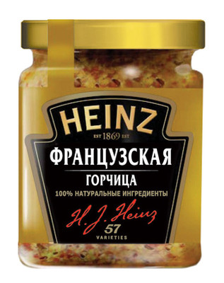 Горчица Heinz Французская, 180г