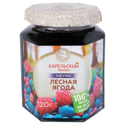 Варенье Карельский продукт из лесных ягод, 320г