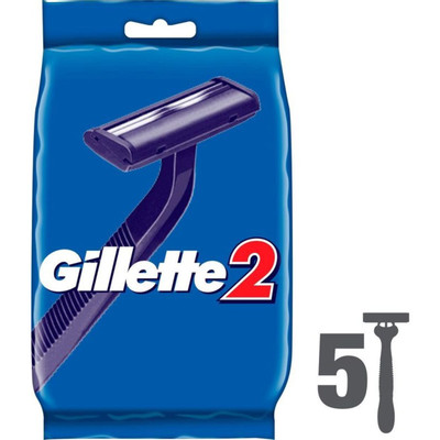 Бритва Gillette 2 одноразовая, 5шт