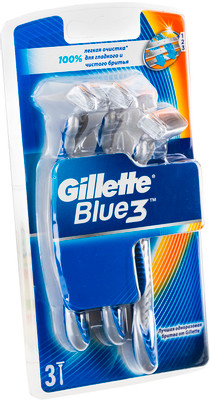 Бритва Gillette Blue 3, 3шт