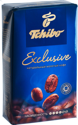 Кофе Tchibo Exclusive молотый, 250г