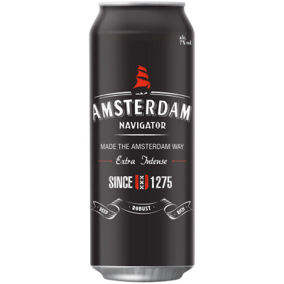 Напиток пивной Amsterdam Navigator 7%, 500мл