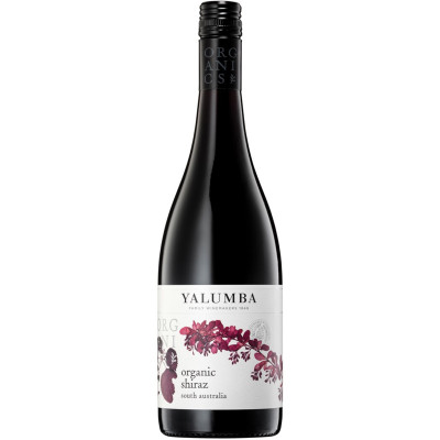 Вино Yalumba Organic Shiraz красное сухое 13.5%, 750мл