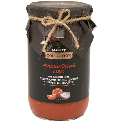 Соус томатный Ароматный по-домашнему Market Collection, 370мл