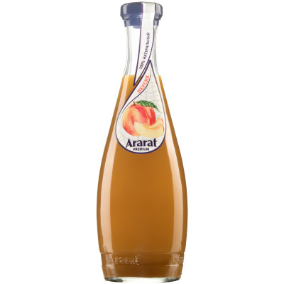 Нектар Ararat Premium персиковый с мякотью, 750мл