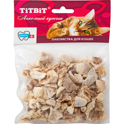 Лакомство TitBit Лёгкое говяжье для кошек, 8г