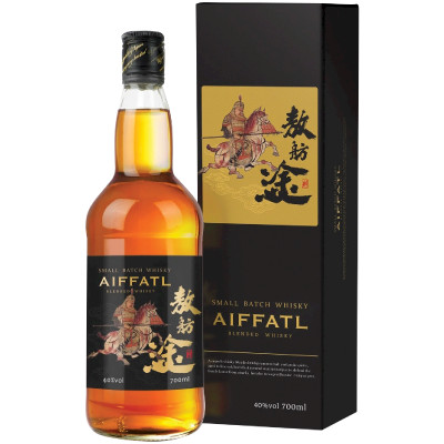 Виски Aiffat купажированный в подарочной упаковке 40%, 700мл