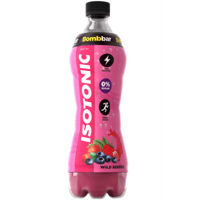 Напиток Bombbar Isotonic Лесные ягоды безалкогольный негазированный, 500мл