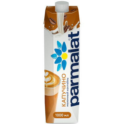Коктейль молочный Parmalat капучино 1.9%, 1л