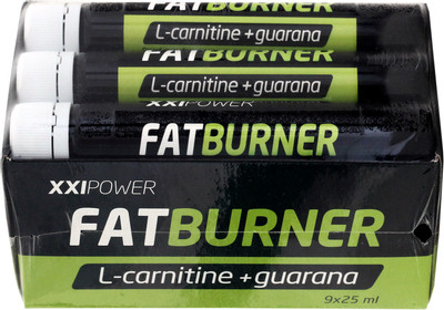 L-Carnitine+Guarana XXI Power FatBurner тонизирующий, 9x25мл