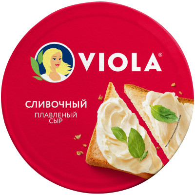 Сыр плавленый Viola Сливочный 45%, 130г